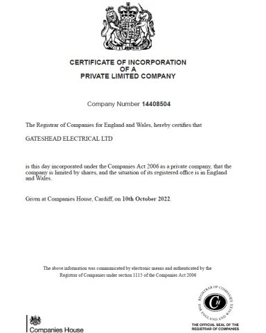 Company No